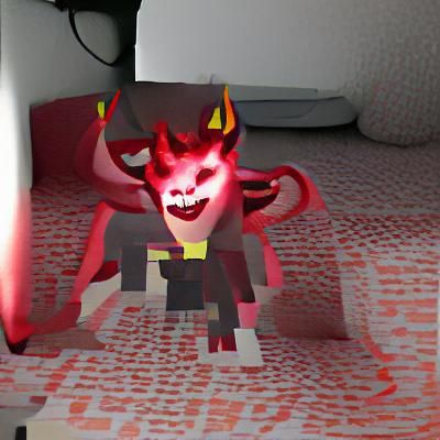 Demonic Transformation: A Surreal Metamorphosis