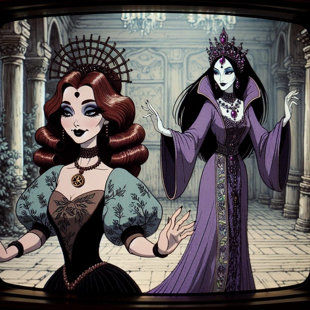 Mystical Queens in a Forgotten Dance Hall