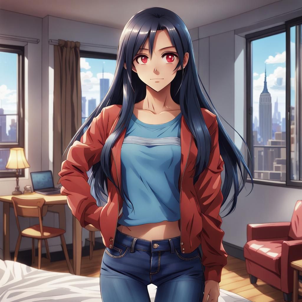 Elisa Maza - Ready to go out (modified + Anime-style)