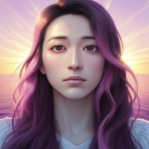 Surreal Eye Opens in Dreamlike Scene