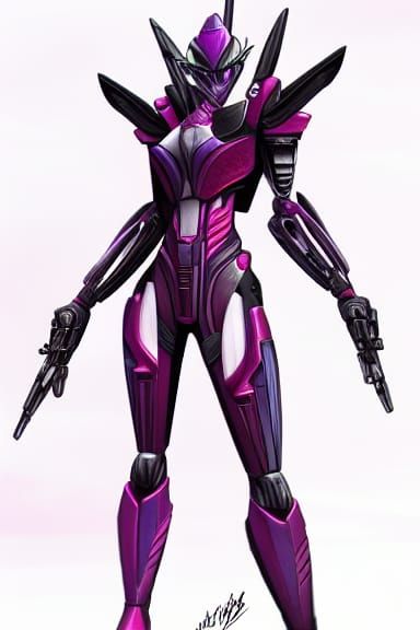 Arcee and Windblade: Transformers Prime Art