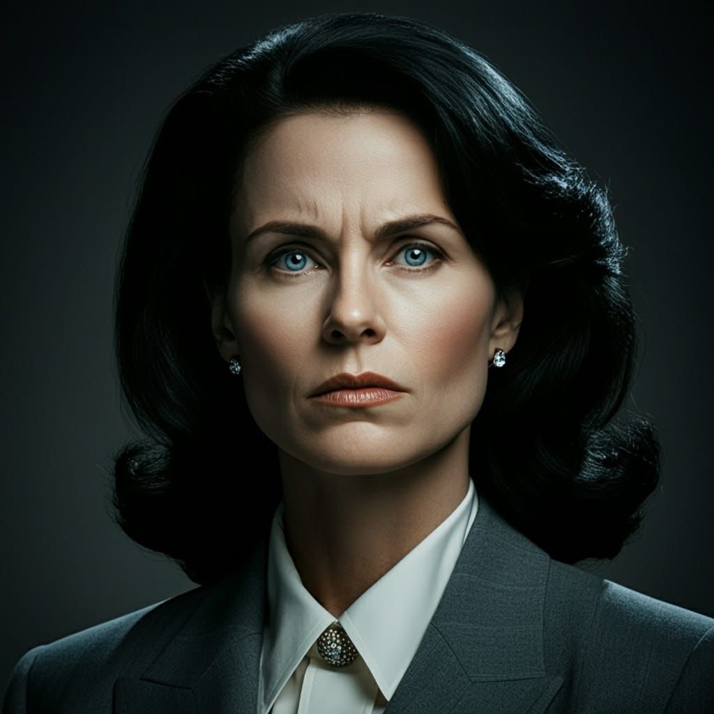 Confident Corporate Executive in Cinematic Portrait