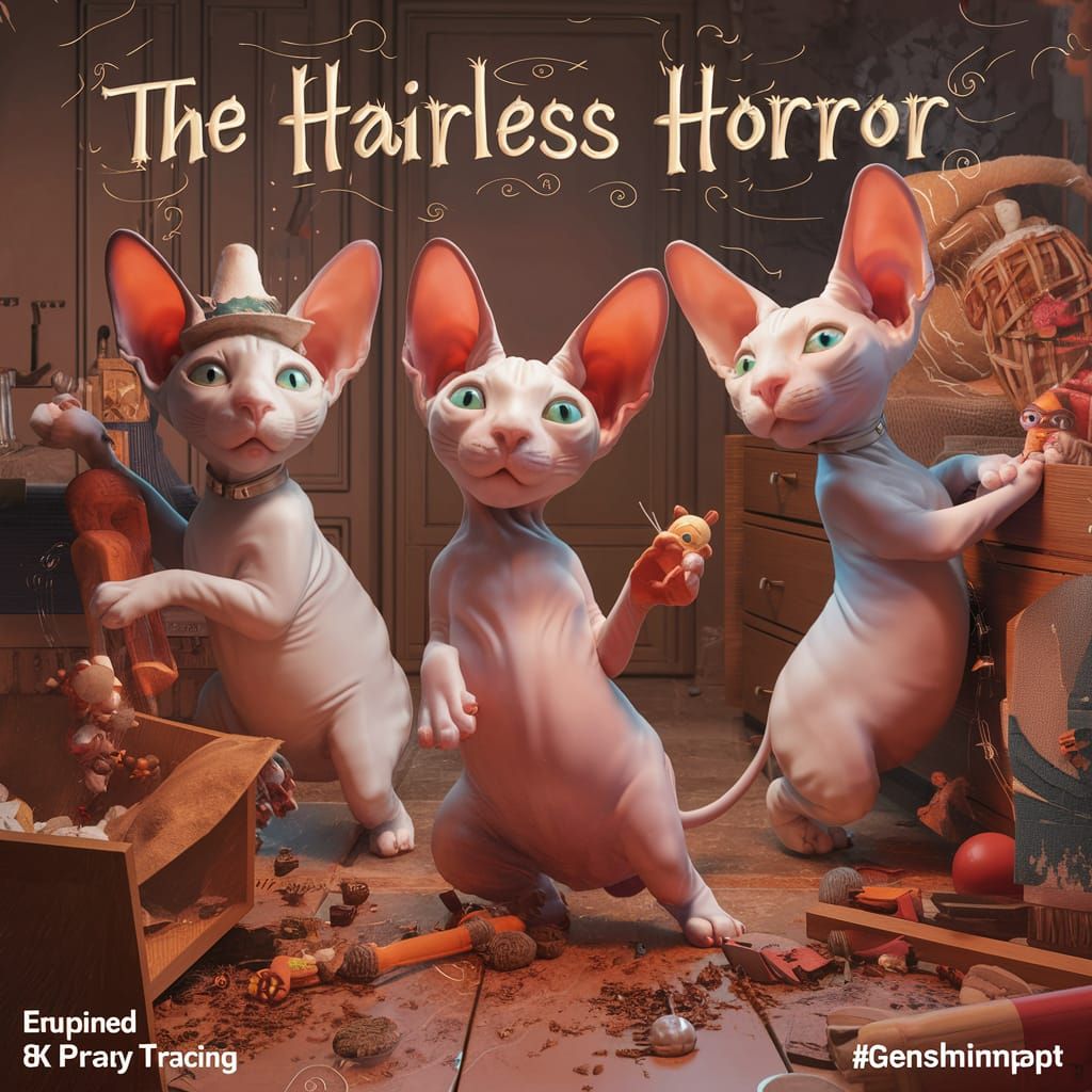 the hairless horror