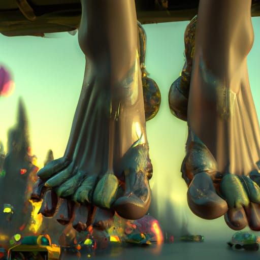 Fantastical Matte Painting in Deep Color, 8K