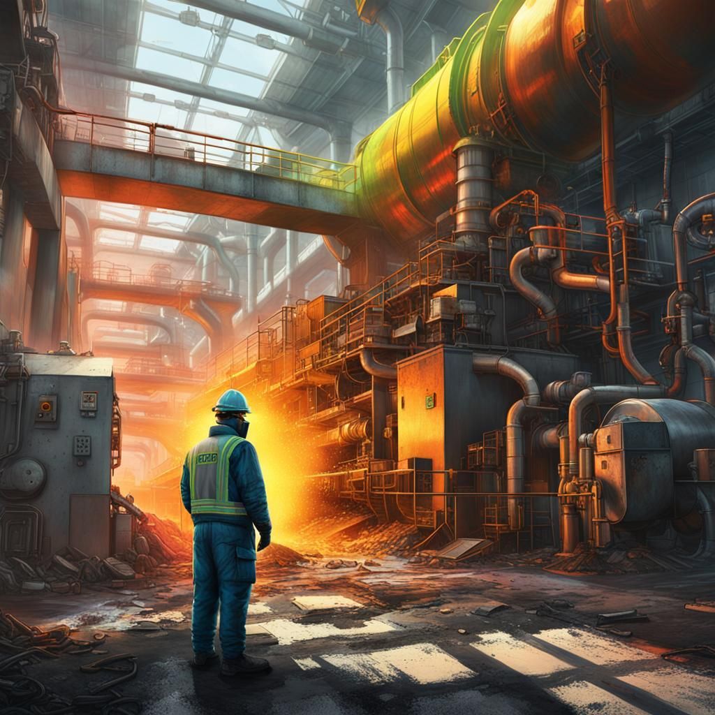 Biomass Recycling Plant Concept Art in Mexico