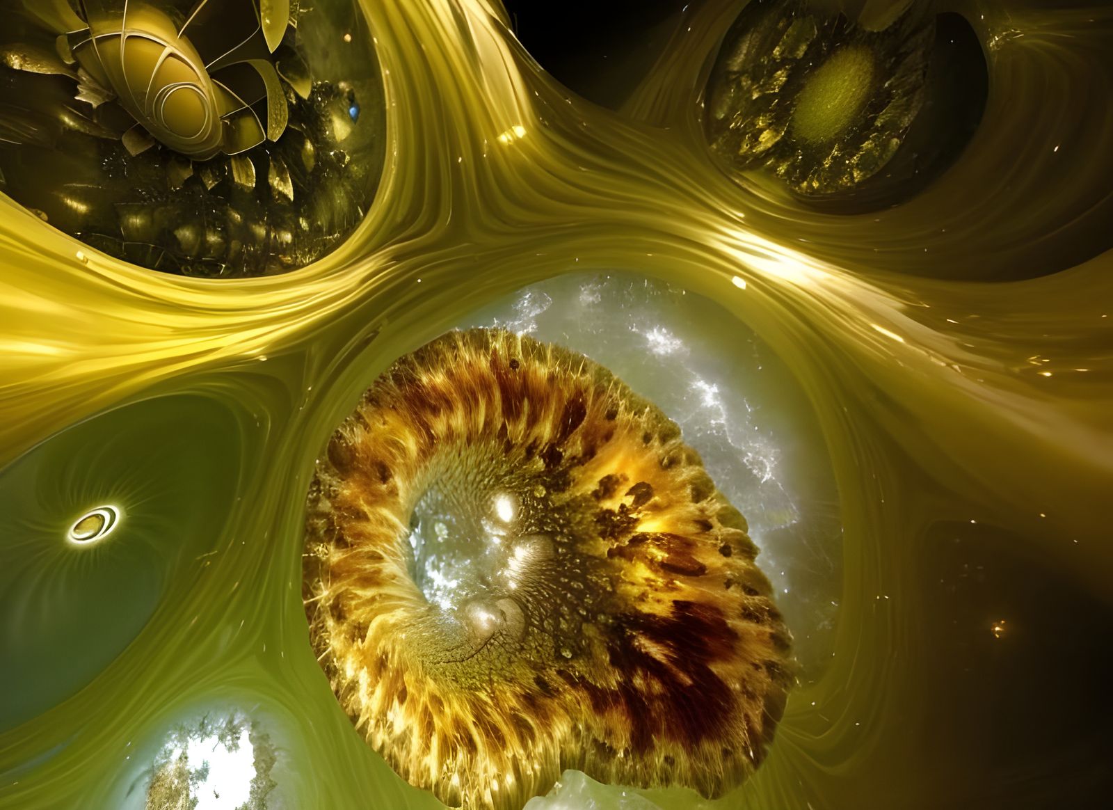 Exquisite Fractal Art Inspired by Lucien Freud