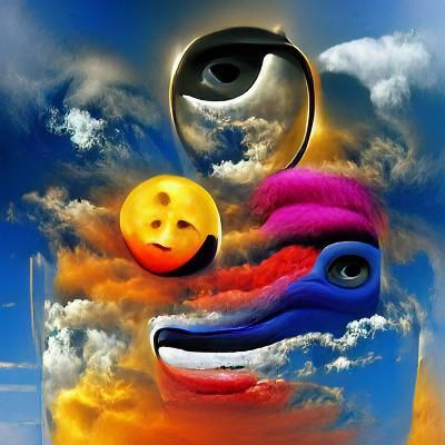 Frowning Sun and Smiling Moon