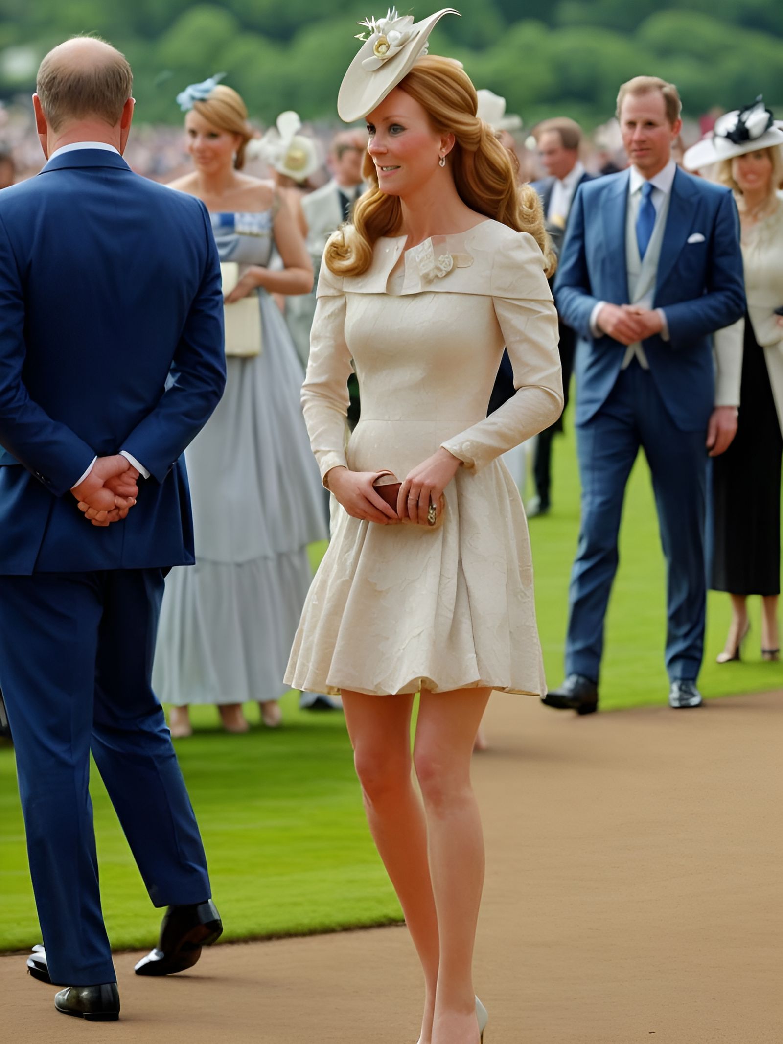 Princess Catherine at the Ascot Horse Races