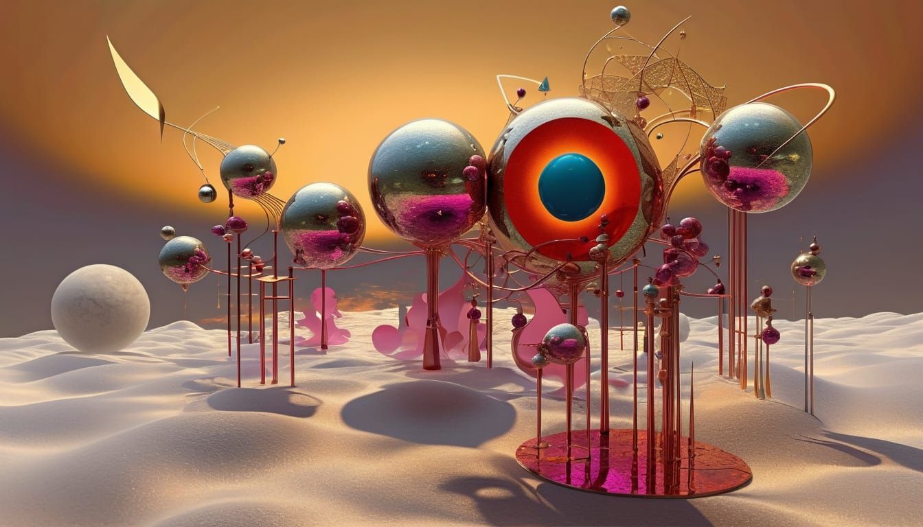 metalorganic architextual framework 3D  fractal chromoshadow...