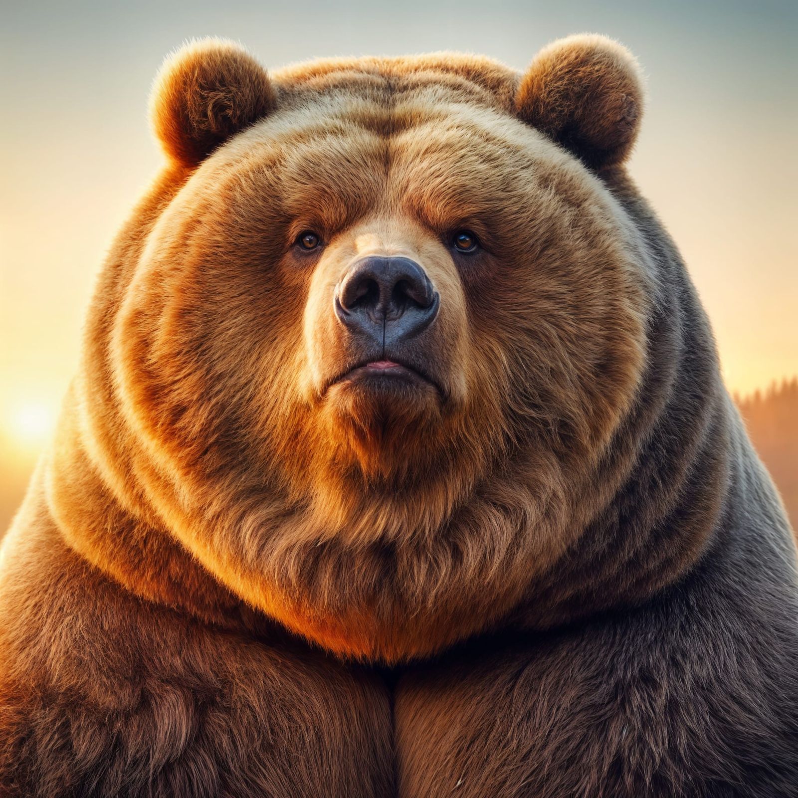 Handsome Kodiak Bear Exudes Sarcasm and Contempt