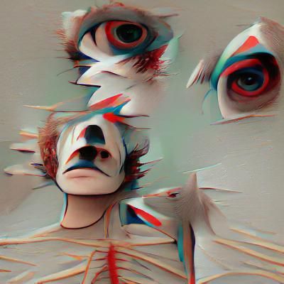 Intriguing Scene with Many Eyes