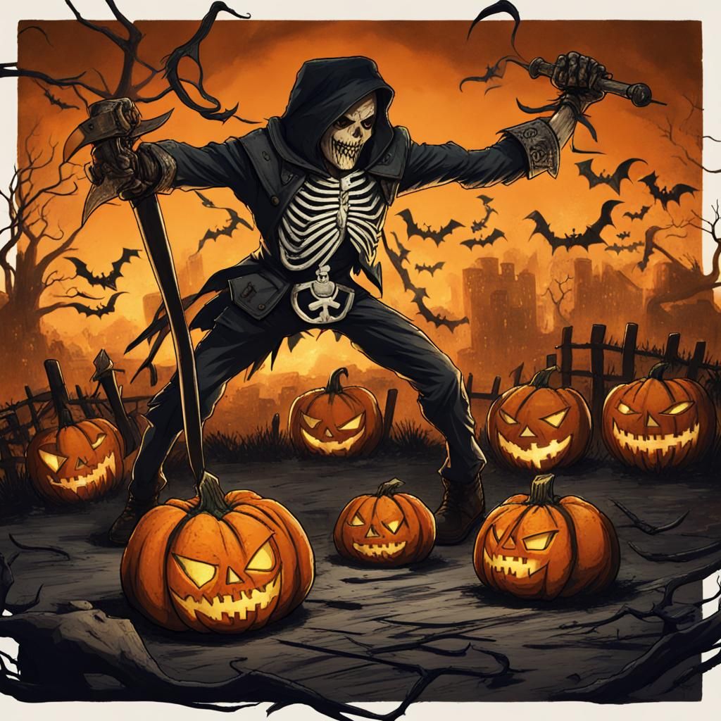 Jack o' Lanterns in an Epic Deathbattle