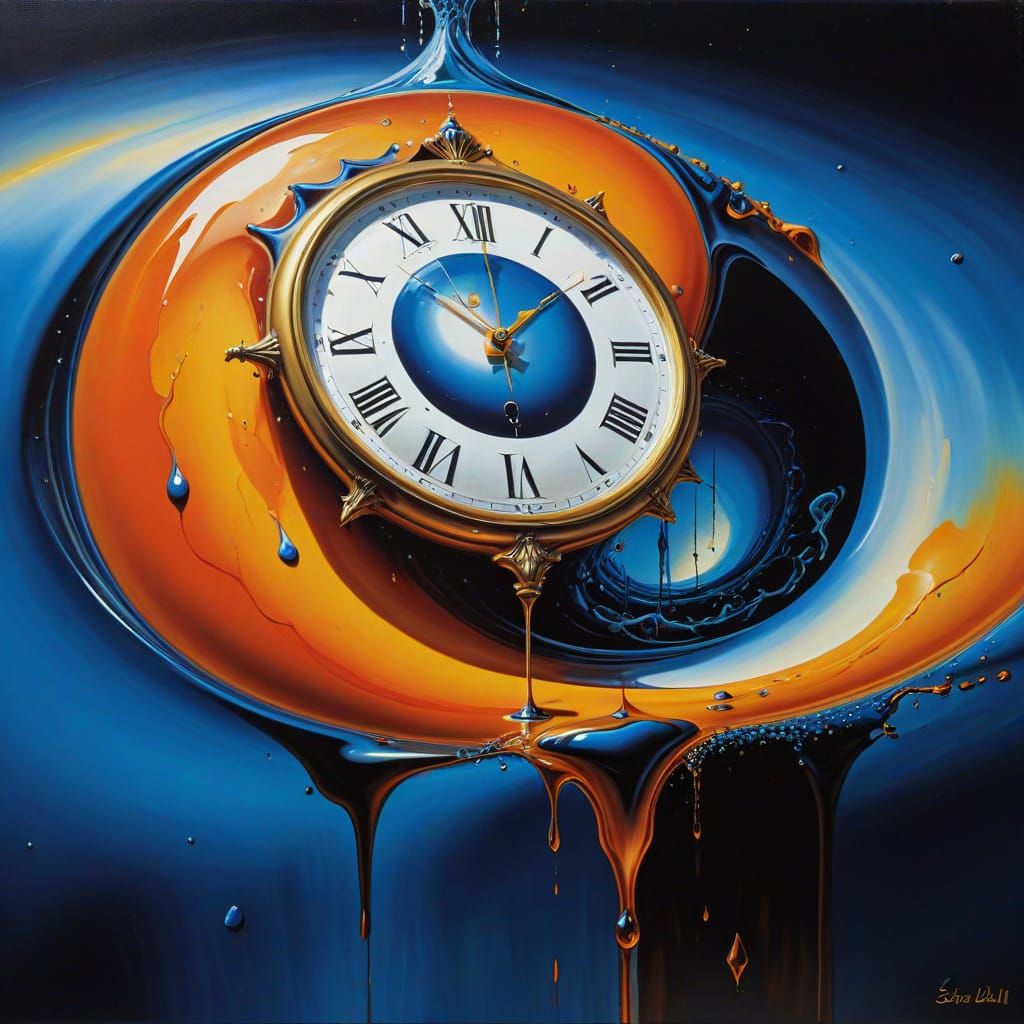 Surrealist Masterpiece of Desire Emerging from Void