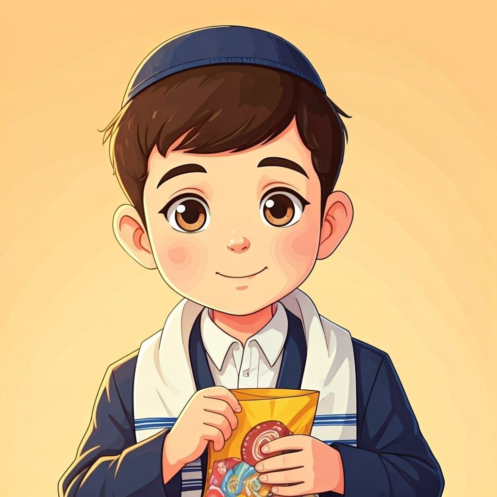 Boy with Candy, Manga Anime Style
