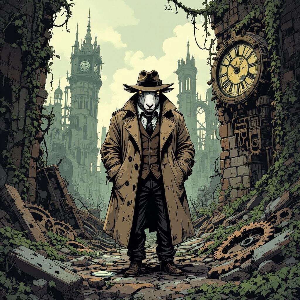 “The city was a dump. The dame I was hired to find was somew...