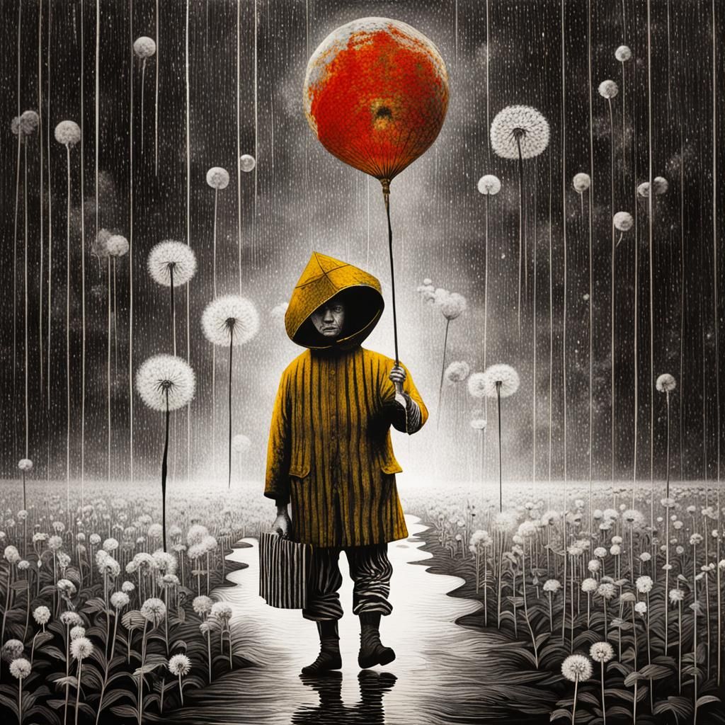 Winged Zebra Dreamscape in Surrealist Style