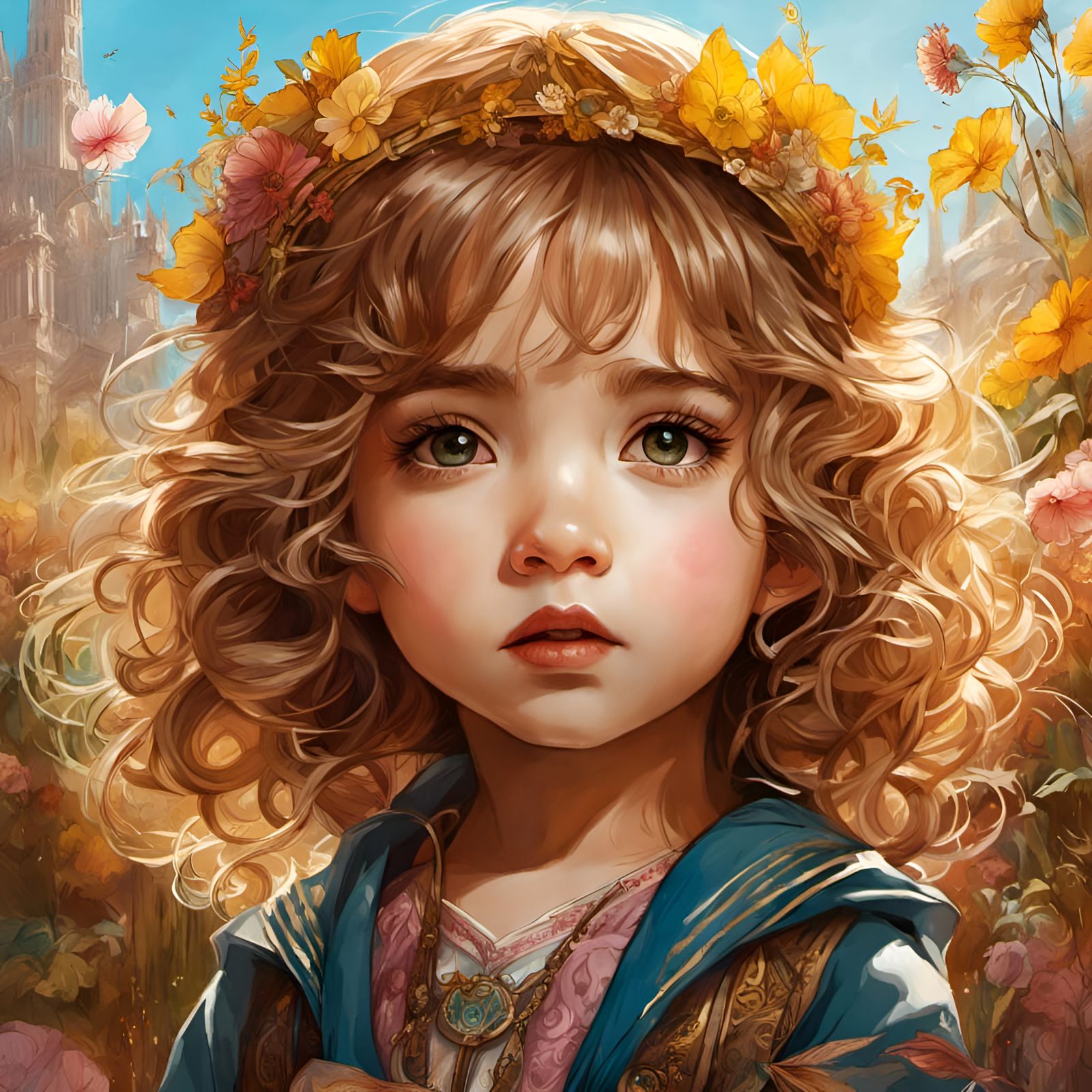 Chibi Hermione Granger Portrait