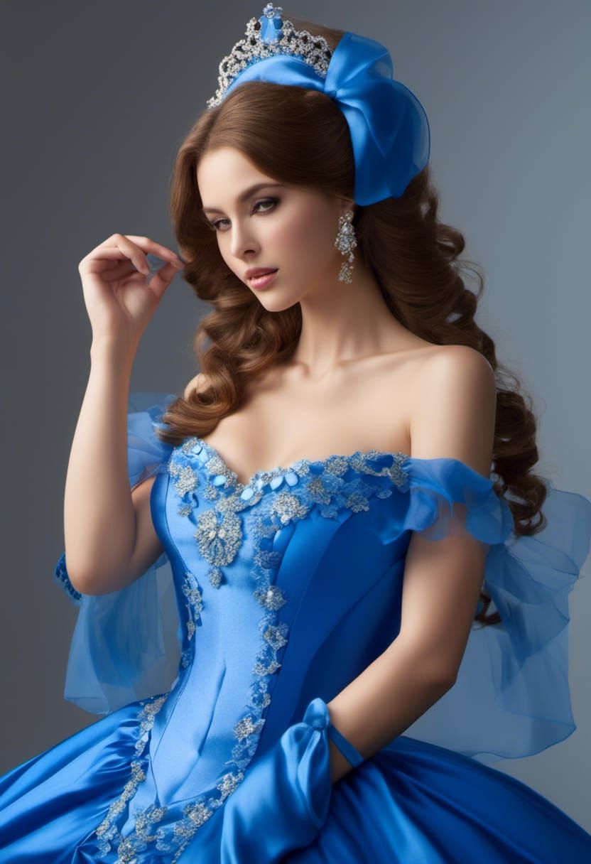 Alexandra Daddario as Victorian Portrait Concept Art