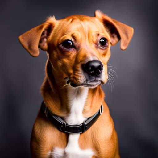 a boxer-Chihuahua-dachshund mixed dog