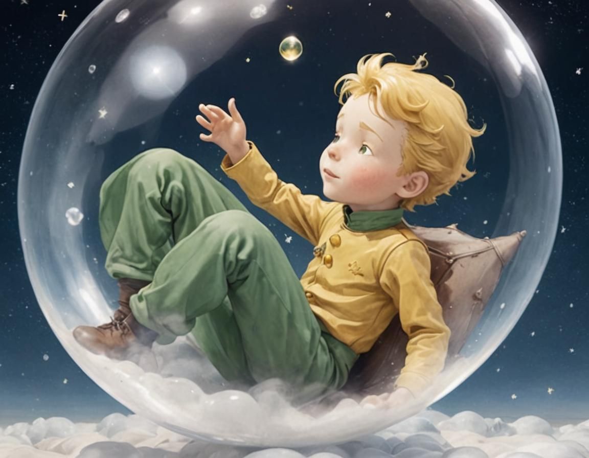 Little Prince on a Bubble, Dreaming of Air