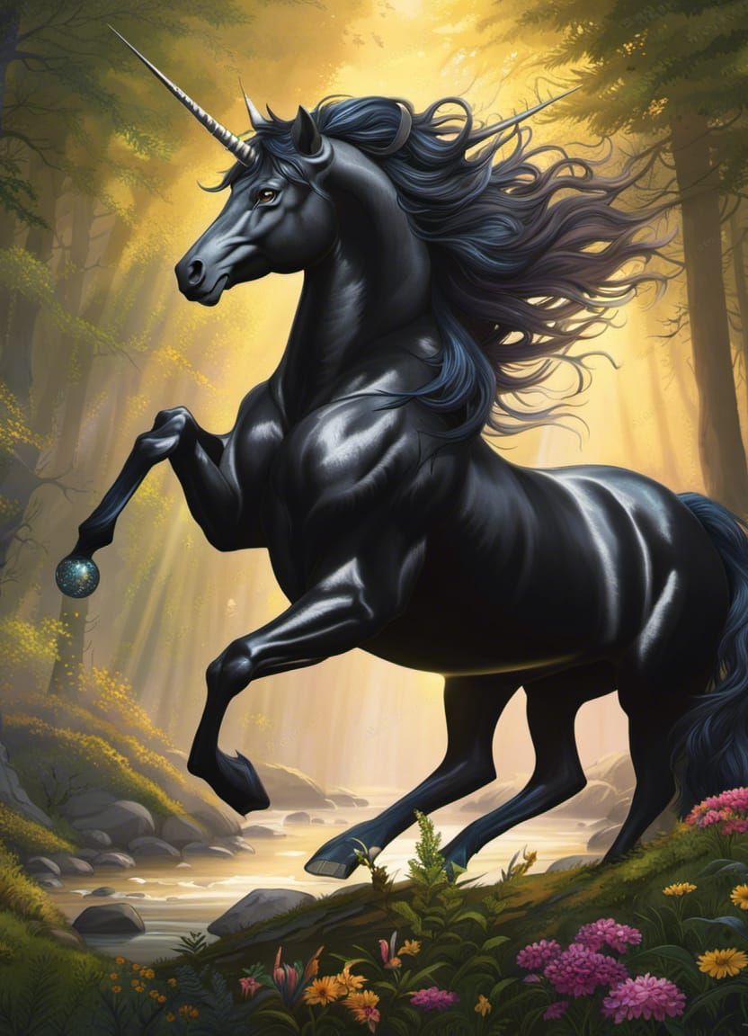 🌟🖤🦄Unicorn🦄 🖤🌟