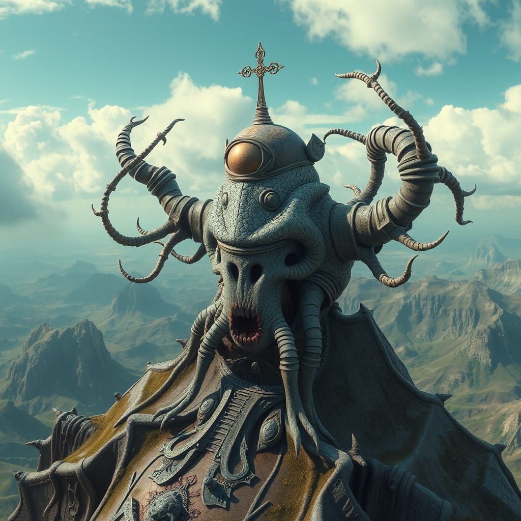 Magical Creation in Ultra-Realistic Panoramic View