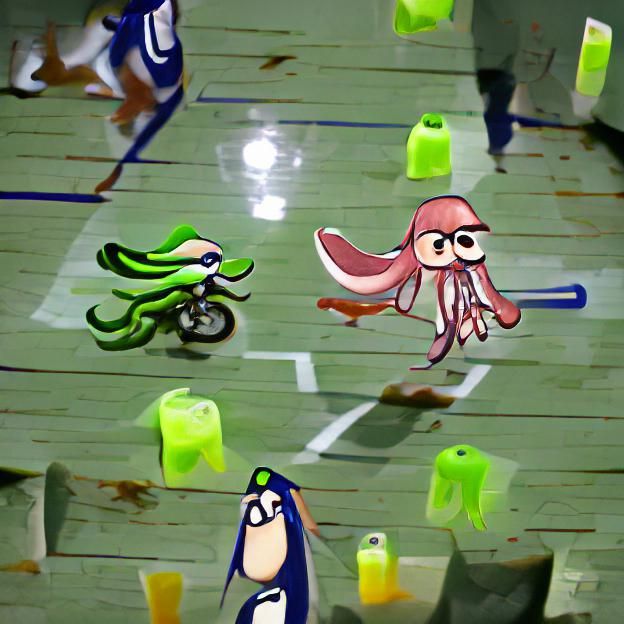 AI Interpretation of 'Squid Game'