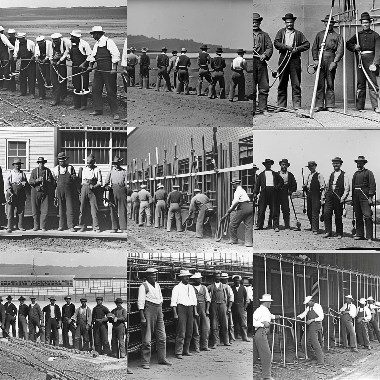 Chain Gang: A Labor Day Scene