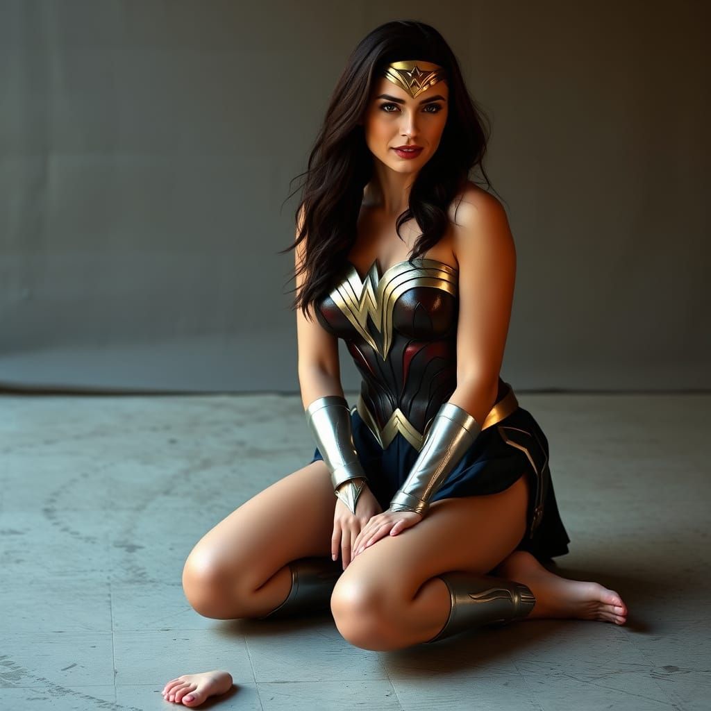Wonder Woman in a Moment of Repose