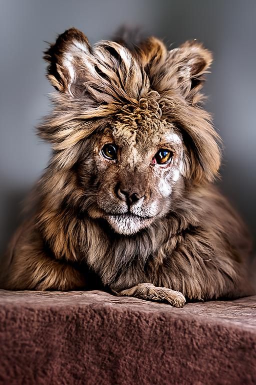 Turned a Chihuahua into a Lion