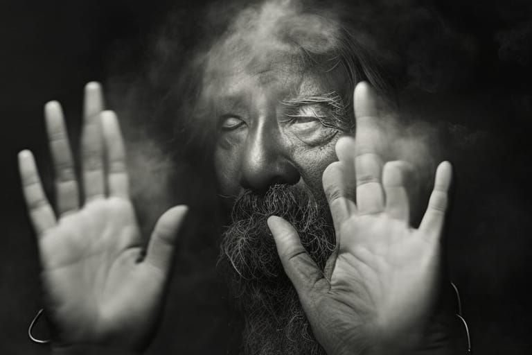 Raging Forest Man: Psychedelic Hyperrealism