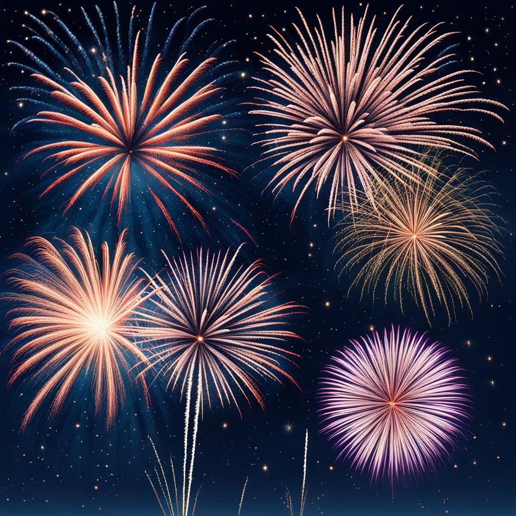 New Year's Eve: Giant Fireworks Display