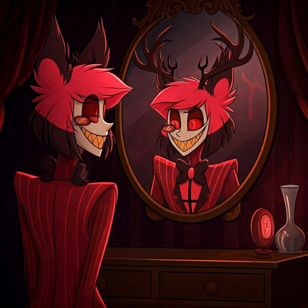 Alastor's Reflection: Hazbin Hotel's Dark Secret