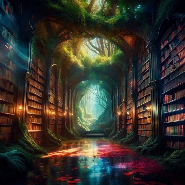 Mysterious Forest Entrance