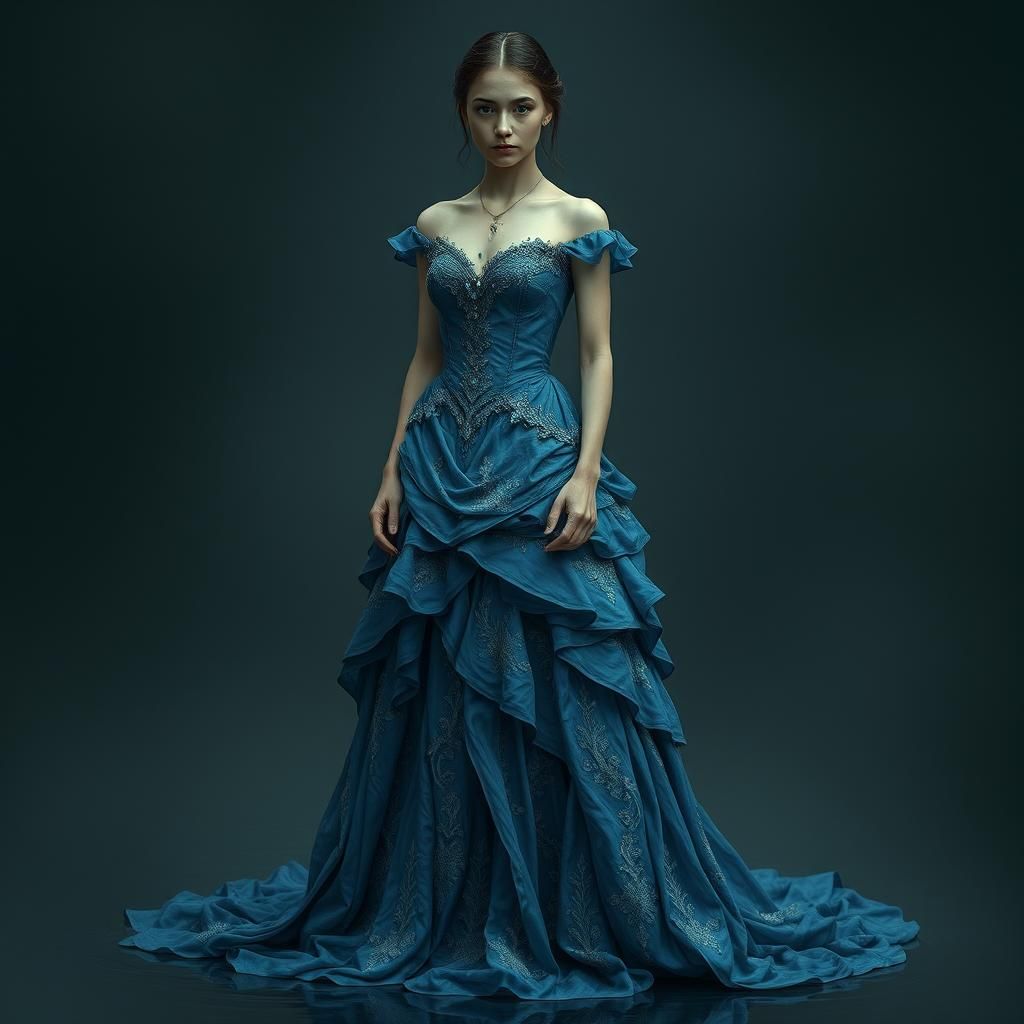 Helena the Mournful in Gothic Dreamscape