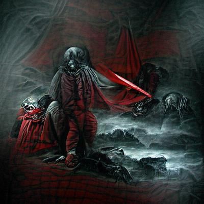 Star Wars Horror in Red, Black, and Grey