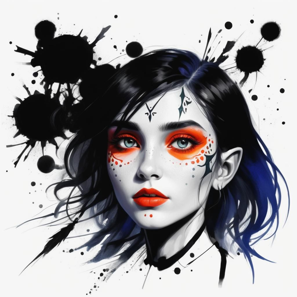 Portrait of an Elf Woman