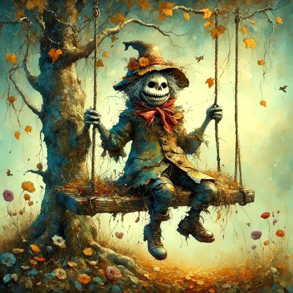 Scarecrow's day out