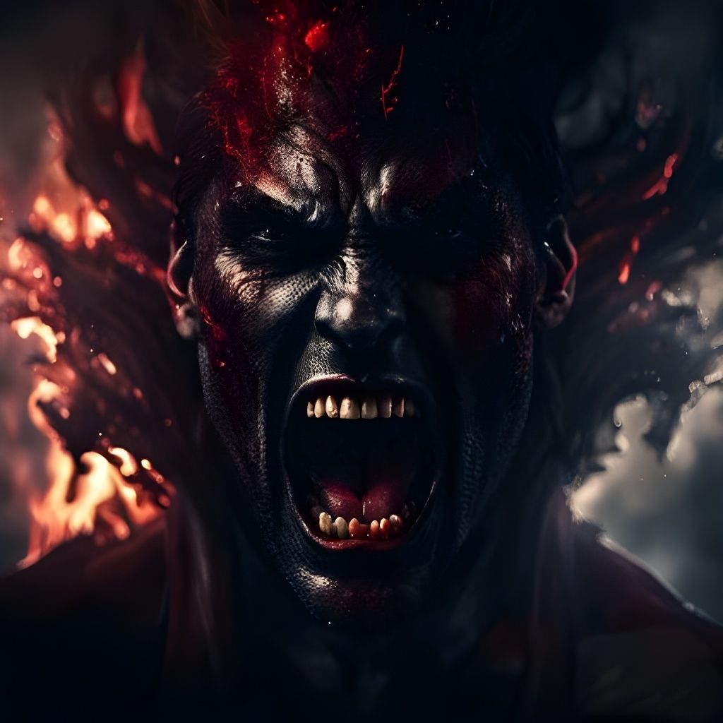 Dark Fantasy Vampire Bat Creature in Photorealistic Style