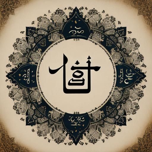 Fantasy Book Cover with Calligraphy Title