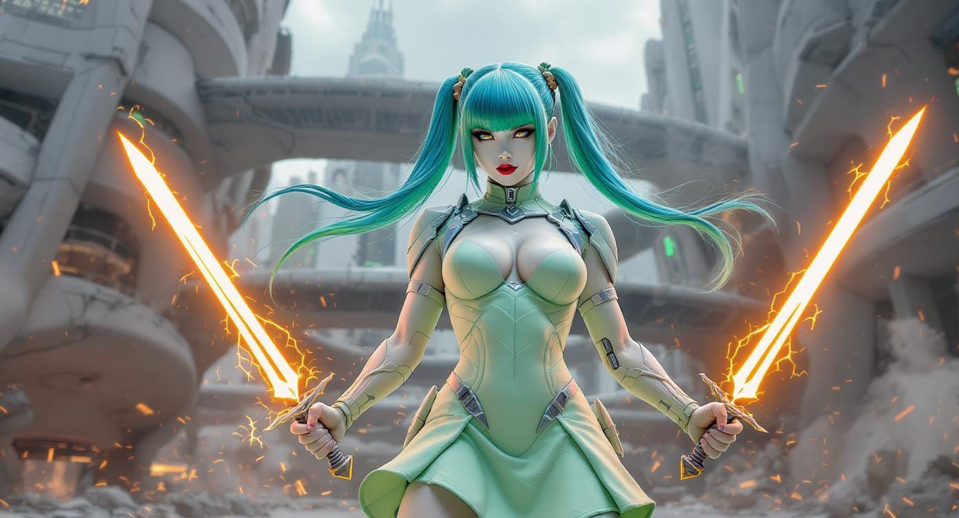 Deadly Braids (Flux Kontext Max, 16:9, 7 Credits)