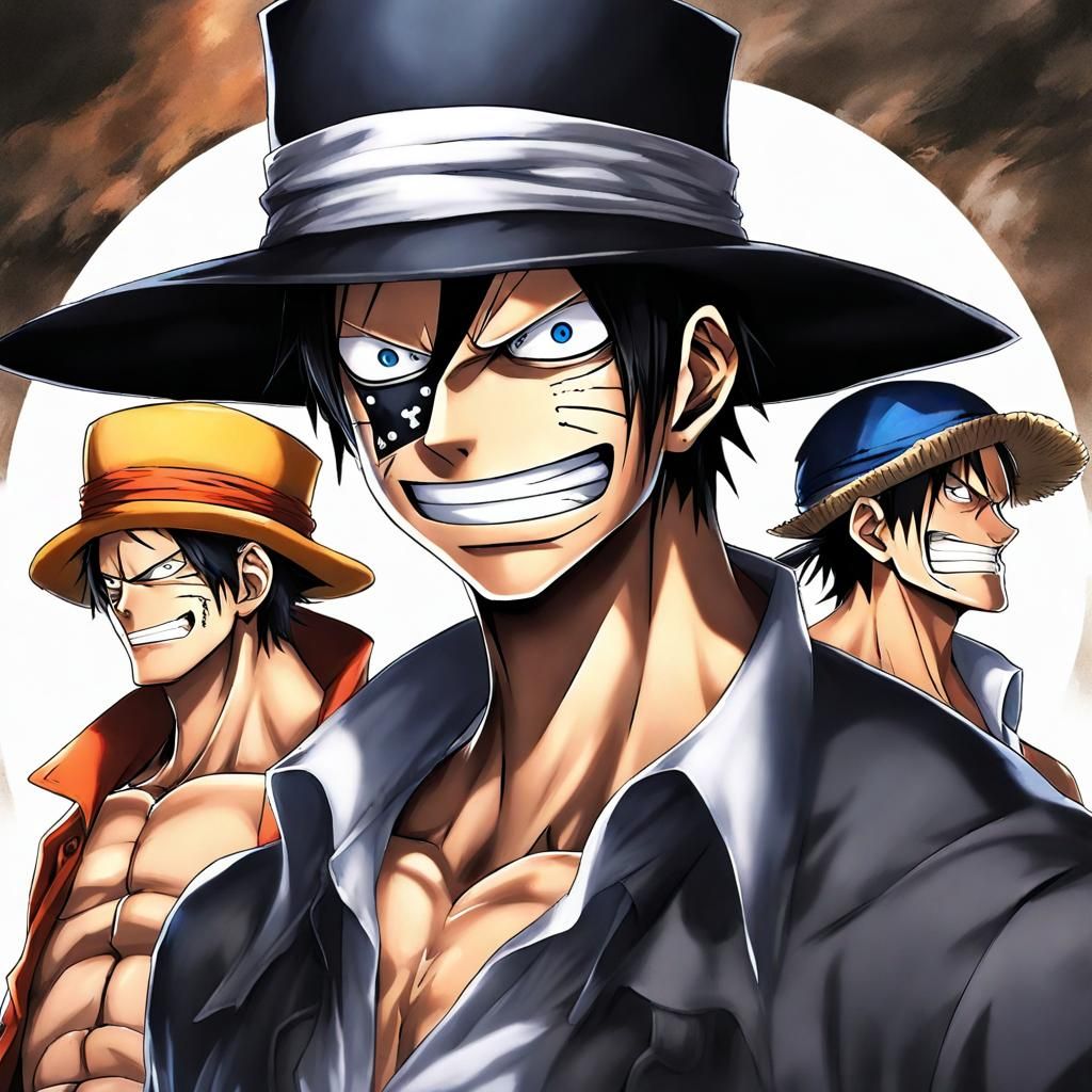 One Piece Fusion: Ace, Luffy, Sabo, and Garp