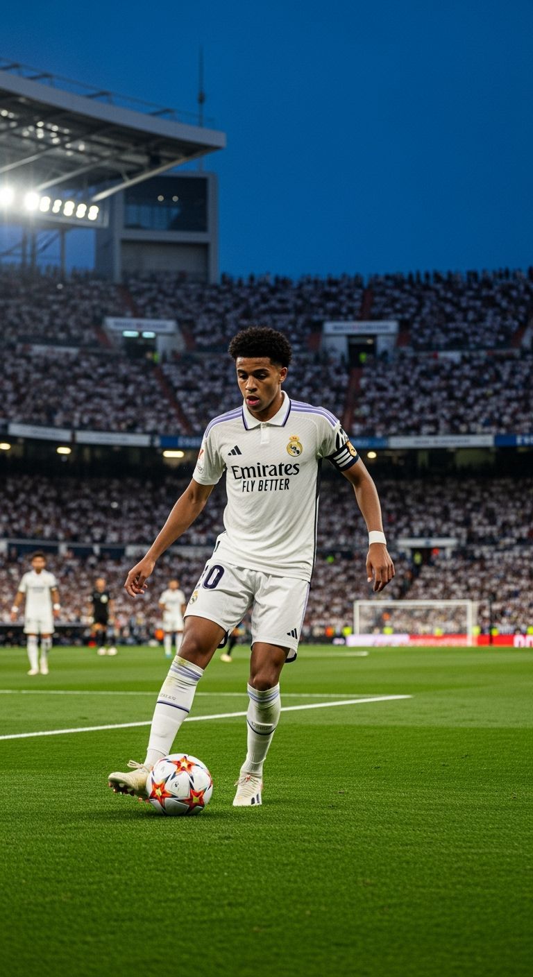 Lamine Yamal in Real Madrid Kit