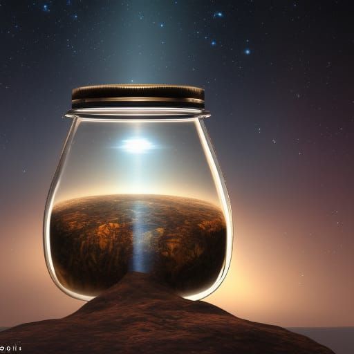 Milky Way in a Jar: Fantasy Concept Art