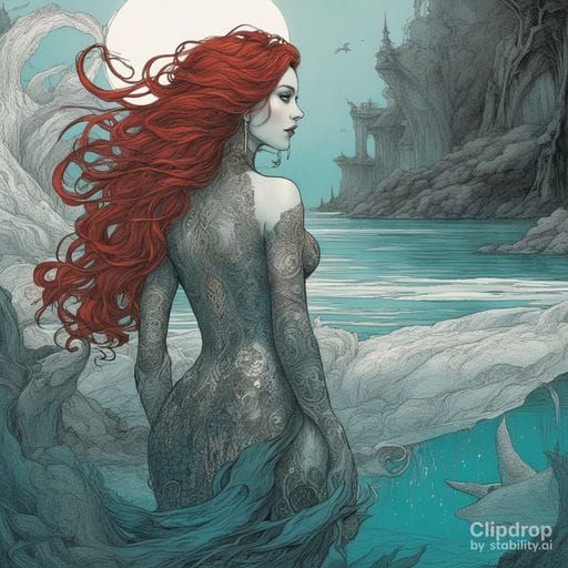 Mermaids Generated by AI
