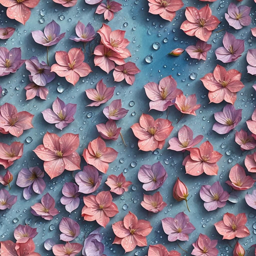 Digital Seamless Paper, Textured Light Ocean Blue  Backgroun...