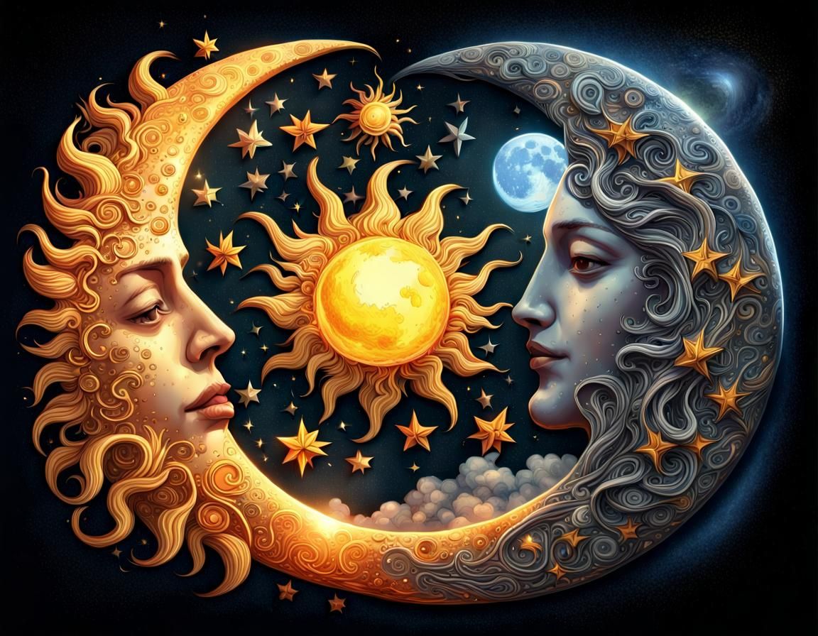 The Sun, The Moon, The Stars - Together