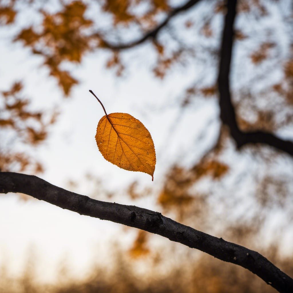 The Last Leaf Falls: An Autumnal Elegy
