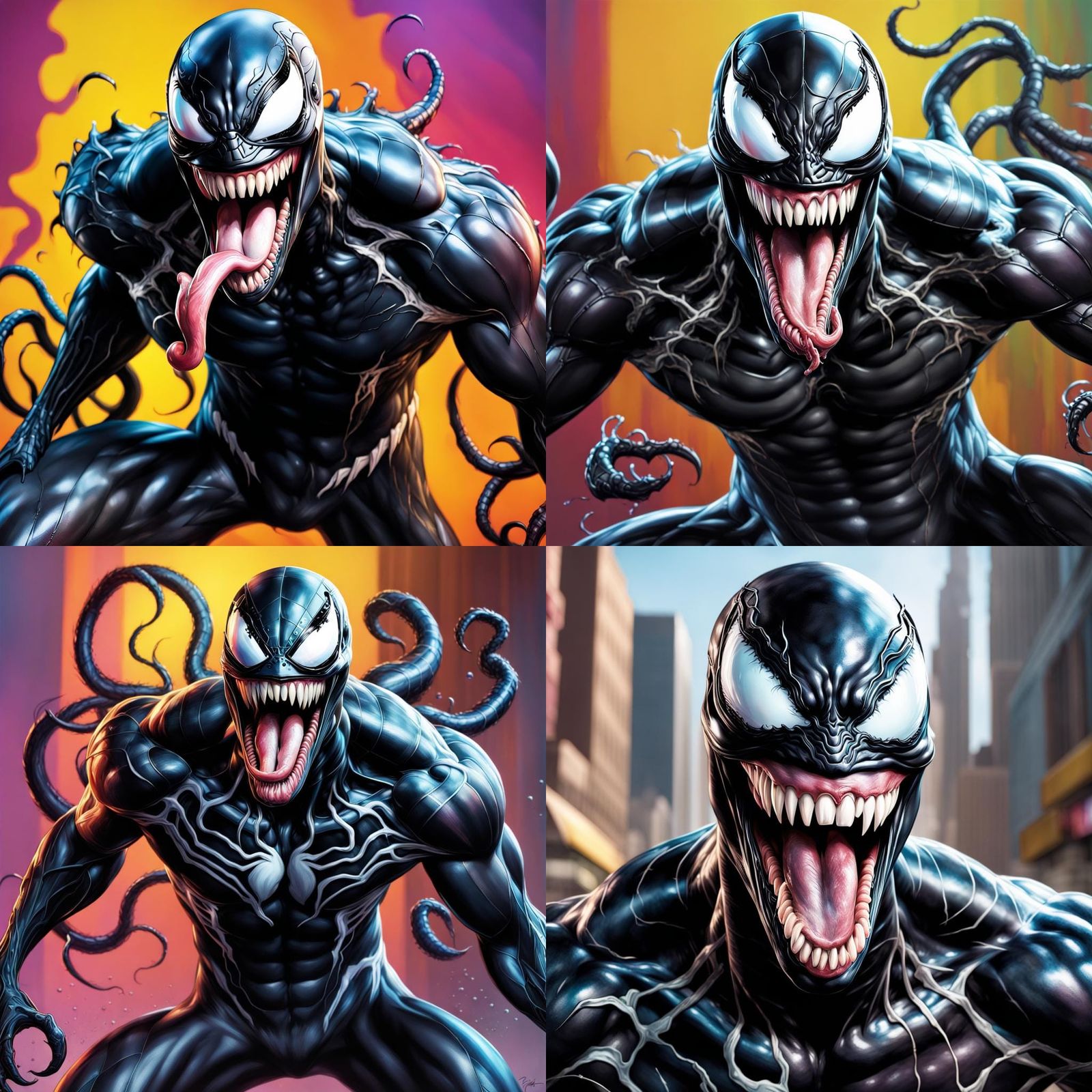 Paul Rudd Transformed by Venom Symbiote