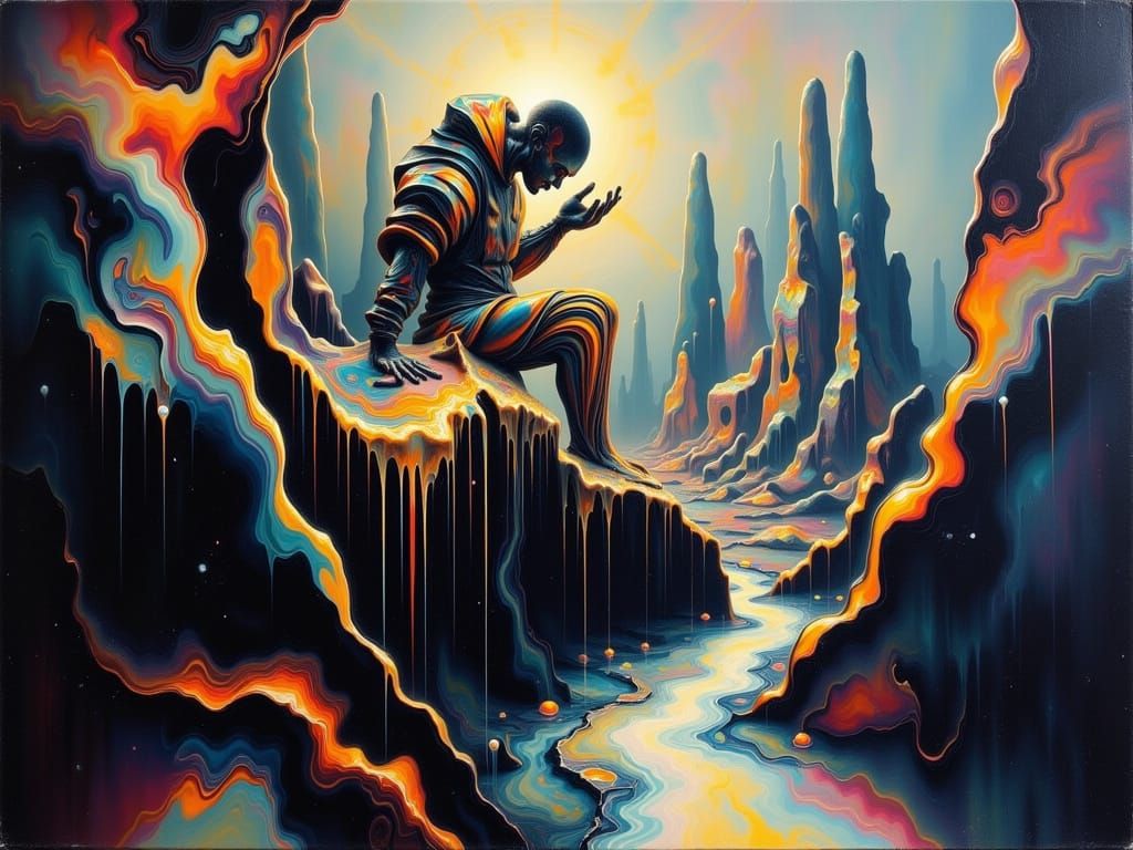 A Chemically Distorted Existential Crisis in Liminal Space